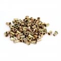 Uxcell M6 Half Hex Body Flat Head Blind Rivet Nuts Nutserts 100 Pcs