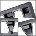 Factory Style Front License Plate Mounting Bracket Compatible With Honda Fit 09-14 Matte Black