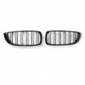 Topteng Gloss Black Kidney Grille Front Grill Dual Slat For Bmw 4-series F32 F33 F36 F82 F83 2014-2020 