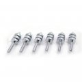 Httmt Mt218-005- Chrome Spike Windscreen Bolts Screws Compatible With Kawasak Zx-10r Zx-6r Zx-14rr Zzr 1400 Zx7r