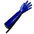 Steam Gloves It114894 Nitrile Waterproof Heat Resistant Work 20 In Elbow Length Extra Large Blue 1 Pair 