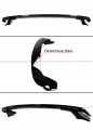 Painted Gloss Black Hpd Style Trunk Lid Spoiler Wing Compatible With 2022 2023 Honda Civic 5 Door Hatchback Model