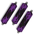Vps Shock Cover For Yamaha Yfz450 Banshee Warrior 350 Yfz450r Set 3 Violet Color Nd908 