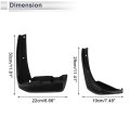 1set Front And Rear Mud Flaps Splash Guards For Acura Rdx 2013-2016 W Mount Accessories