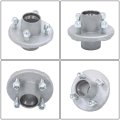4 On In Galvanized Trailer Hub Bearing Kit For 2000 Lbs Or 1 16 Spindle Includes Bearings Races Grease Seals And Dust Cap