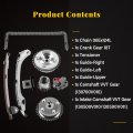 Timing Chain Kit 054-2v Fits For Toyota Lexus Scionry Highlander Es300h Tc Rav4 Sienna 2 5l 2 7l