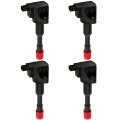 Ignition Coils Set Of 4 For Honda Civic 1 7l L4 2003 2005 8l 2006 21 2 0l 2011 And 1 3l Replaces Uf374 Uf37tion Coils Set Of 4 