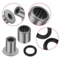 1 Set Front Upper Lower A Arm Bushing Seal Kits With Bolts For Arctic Cat 2004-2008 400 Dvx Kawasaki 2003-2006 Kfx400 Suzuki 