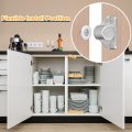 Uxcell 4 Set Magnetic Cabinet Door Catch Zinc Alloy Magnet Latch Closure Hardware For Kitchen Cupboard Closet Furniture Doors