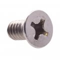Machine Screws Flat Head Phillips Drive 4 In 20 X 1 2 Stainless Steel 25 Pack 