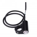 Qiilu Motorcycle Handlebar Switch Light 12v Cnc Aluminium Alloy Push Botton Waterproof Switches Fits 7 8 22mm Handlebars On Off