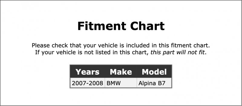 Front Disc Brake Pad Set For Bmw Alpina B7 2007 2008 Pc-700499