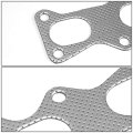 Auto Dynasty Aluminum Exhaust Manifold Header Gasket Set For 93-97 Ford Probe Mazda Mx-6 2 5l V6
