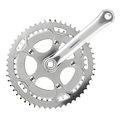 Sunlite Alloy Double Crankset 170mm X 52-42t Silver 