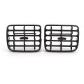 Car Dashboard Grille Black Air Vent Grill Condition Frame 1 Pair Made Of Abs Material Fit For Thalia I 1998-2008 And Clio Ii 