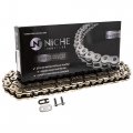 Niche 630 Drive Chain 98 Links Standard Non O-ring With Connecting Master Link