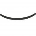 Aintier 1pc Carbon Fiber Spoiler Wing Compatible For 2017-2019 Mercedes-benz E-class 2 Door Glossy Black Rear Trunk Tail