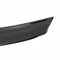 Aintier 1pc Carbon Fiber Spoiler Wing Compatible For 2017-2019 Mercedes-benz E-class 2 Door Glossy Black Rear Trunk Tail