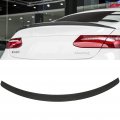 Aintier 1pc Carbon Fiber Spoiler Wing Compatible For 2017-2019 Mercedes-benz E-class 2 Door Glossy Black Rear Trunk Tail