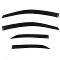 Labwork Black 4 Pieces Window Visors Shade Sun Rain Wind Guards Cover Replacement For Toyota Corolla 2009-2013