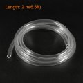 Uxcell Pvc Clear Vinyl Tubing 8mm 5 16 Id 10mm 3 8 Od 6 6ft Plastic Pipe Air Water Hose With Clamps