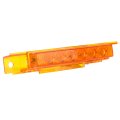 Amber 6 Led Cab Marker Roof Running Light For Volvo Vnl 2003 To 2019 Waterproof Clearance Side Trailer Lamp Surface Mount