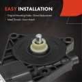 A-premium Power Window Lift Motor Compatible With Ford Fusion 2006-2009 Mercury Milan Front Left Driver Side Replace