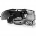 Headlight Assembly For Gmc Sierra 1500 1999-2006 For 3500 Classic 2007 Headlamp Replacement Driver Passenger Side