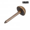 Uxcell Upholstery Tacks 20pcs 1 2 Inch Brass Furniture Nails Decorative Thumb Tack Push Pins For Diy Bronze
