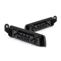 Exterior Door Handle Pair For Nissan Pathfinder 1996 2004 Front Driver And Passenger Side Textured Black With Key Hole