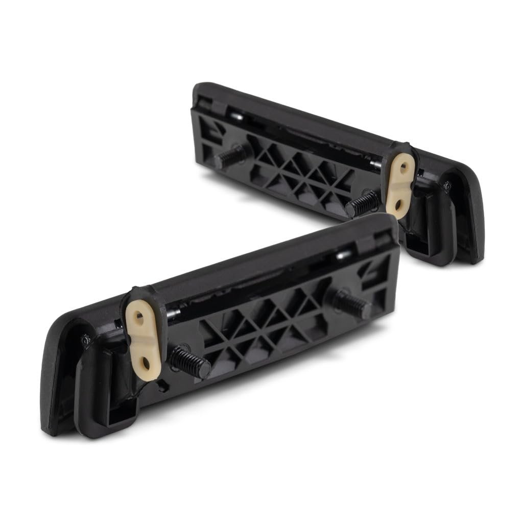 Exterior Door Handle Pair For Nissan Pathfinder 1996 2004 Front Driver And Passenger Side Textured Black With Key Hole