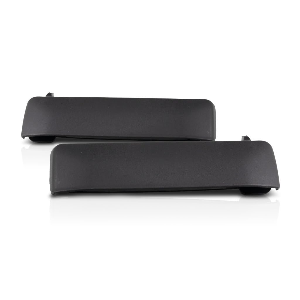 Exterior Door Handle Pair For Nissan Pathfinder 1996 2004 Front Driver And Passenger Side Textured Black With Key Hole