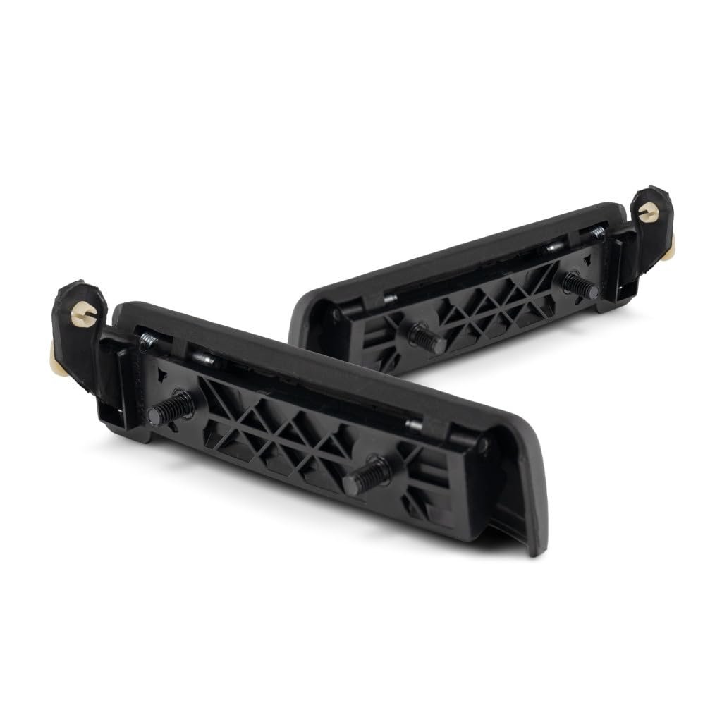 Exterior Door Handle Pair For Nissan Pathfinder 1996 2004 Front Driver And Passenger Side Textured Black With Key Hole