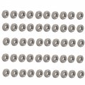 Uxcell 50pcs 5 32 -32 Unc Thread 304 Stainless Steel Hexagon Nut