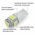 Werfamily T10 5050 5-smd Car Led Light Bulbs Blue 194 168 2825 161 W5w Pack Of 10