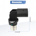Uxcell 2 Pcs Engine Camshaft Position Sensor For Volkswagen Jetta Passat Golf No 06a905161a Black Plastic Metal