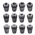 Er-16 Collet Set 12pcs Spring 1 32-3 8 Cnc Super Precision 3 7 11 32