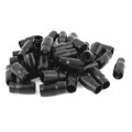 Flexible Pvc Wire Terminal Sleeves Insulating Covers Caps With 40 Piece Black 