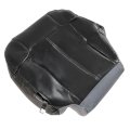 Front Driver Bottom Replacement Microfiber Leather Seat Cover Dark Gray 122 For Chevy Silverado Tahoe Suburban Avalanche Gmc 