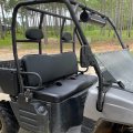 Ecotric Black Seat Cover Replacement Set Compatible With 2002-2008 Polaris Ranger 500 570 700 800 900 2009 Crew Utv 6x6 4x4 4x2