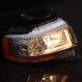 1pc Headlight Assembly Chrome Housing Replacement For Expedition 2015-2017 Projector Passenger Side Rh Fo2503334 Fl1z13008c 