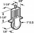 Prime-line B 631 1 In Steel Screen Door Tension Spring Roller For Columbia Doors 2 Pack