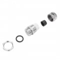 Uxcell Cable Gland M16 Metal Waterproof Glands Joints Adjustable Connector For 4-8mm Dia Wire Range Pack Of 5