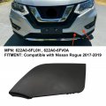 Secosautoparts 622a0-6fl0h Front Bumper Tow Hook Cover Compatible With Nissan Cvt Awd Fwd Rogue Hybrid 2017 2018 2019 2020