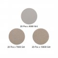Uxcell 1-inch Hook And Loop Sanding Disc Wet Dry Silicon Carbide 5000 7000 10000 Grit Assorted 60 Pcs
