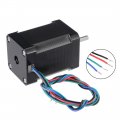 Uxcell Nema 17 2-phase Hybrid Stepper Motor Bipolar 75n Cm 63mm Body 4a 4-lead For 3d Printer Hobby Cnc