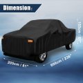 X Autohaux Pickup Truck Cover For Ford F150 Regular Cab 8ft Bed 2-door 04-21 F350 8 Foot 08-21 Outdoor Waterproof Sun