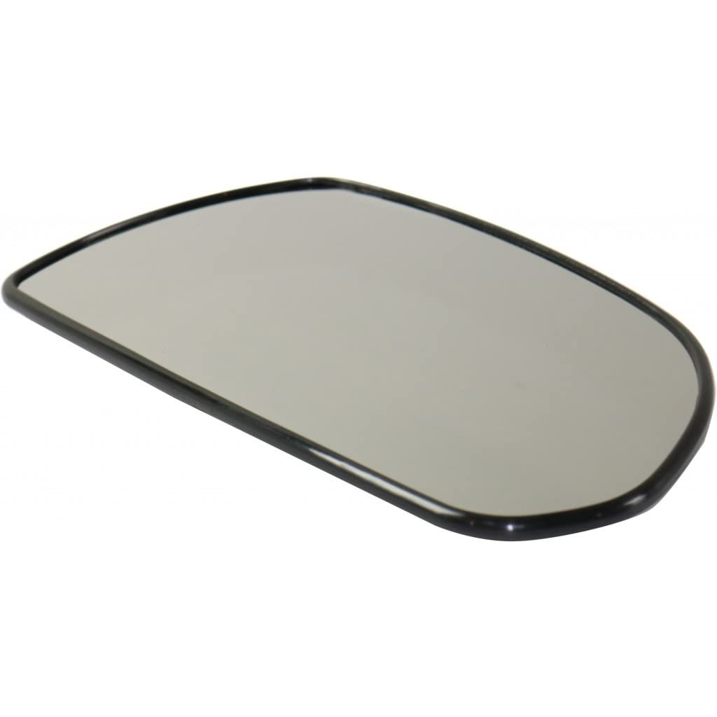 Passenger Side Mirror Glass For Kia Spectra 2002 2003 2004 Non Heated Convex Replacement With Backing Plate Fits Hatchback And