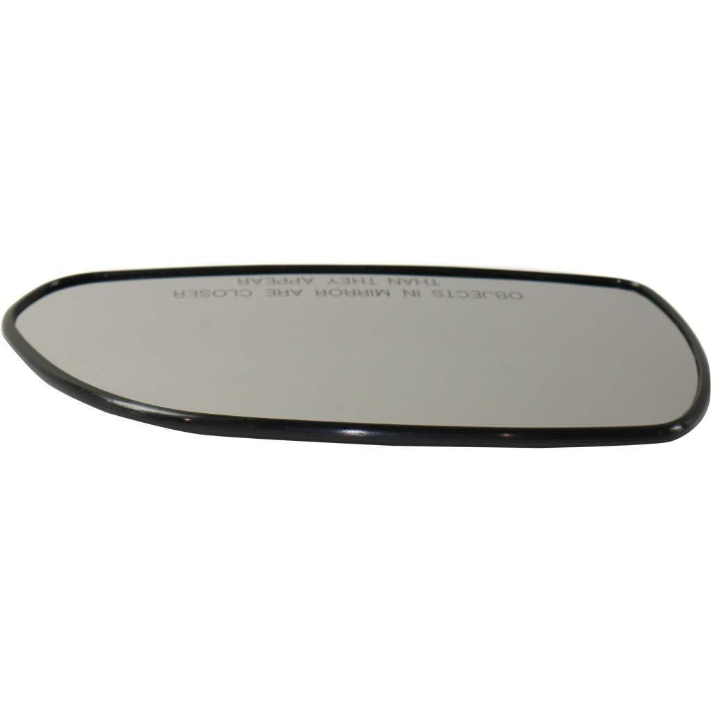 Passenger Side Mirror Glass For Kia Spectra 2002 2003 2004 Non Heated Convex Replacement With Backing Plate Fits Hatchback And