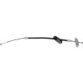 Pontiac Firebird 1998 99 00 01 2002 Parking Brake Cable Black Housing Rubber Outer Sleeve 12 8 Inches Conduit Length With 